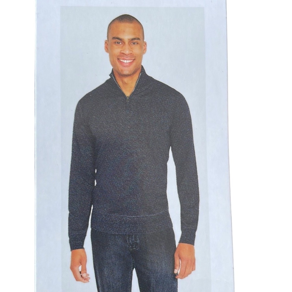 Robert Graham - 1/4 Zip Knit Sweater